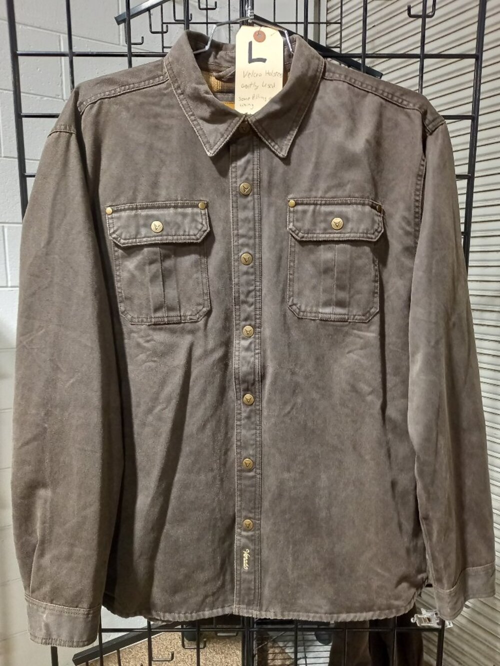 Men's Bountyman Concealed Carry Shirt Jacket - Brown | Large